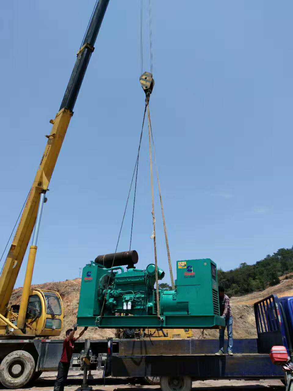 珠海工地300KW康明斯打桩租赁