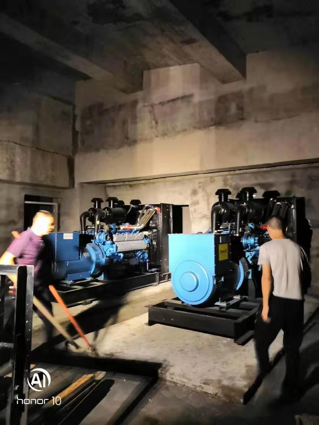 佛山厚金大厦1200KW玉柴发电机组